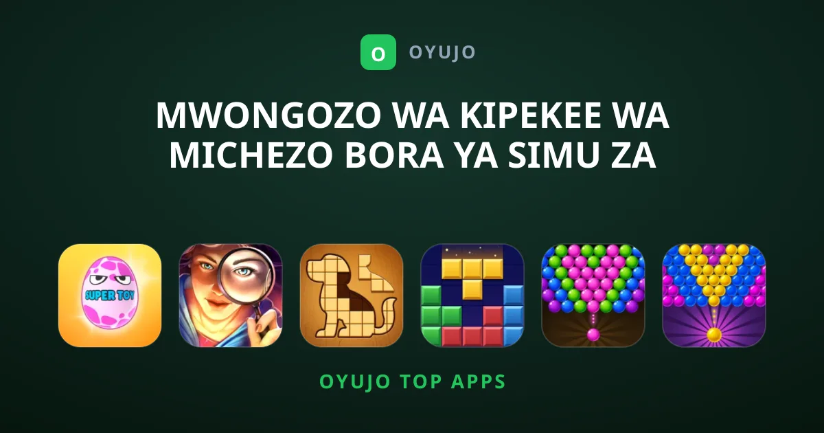 Mwongozo wa Kipekee wa Michezo Bora ya Simu za Mkononi